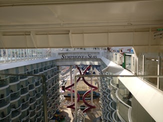 The Boardwalk, as seen from the Pool Deck (deck 15).