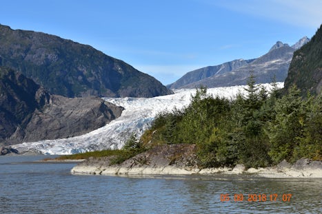 Glacier in Juneau.