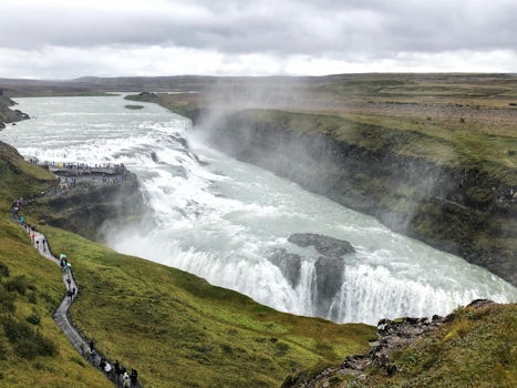 Gullfoss, one stop on the Golden Circle tour