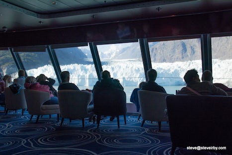 From the Spinnaker Lounge while cruising Glacier Bay 9/6/18