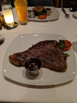 Steak from Cagney's Steakhouse