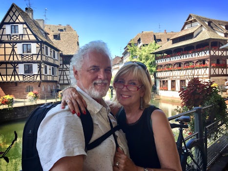 Jill and Jerry in Strasbourg.
