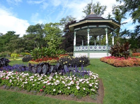 Halifax public gardens.  About a mile walk from the ship.