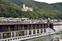 AmaKristina-docked on Rhine River