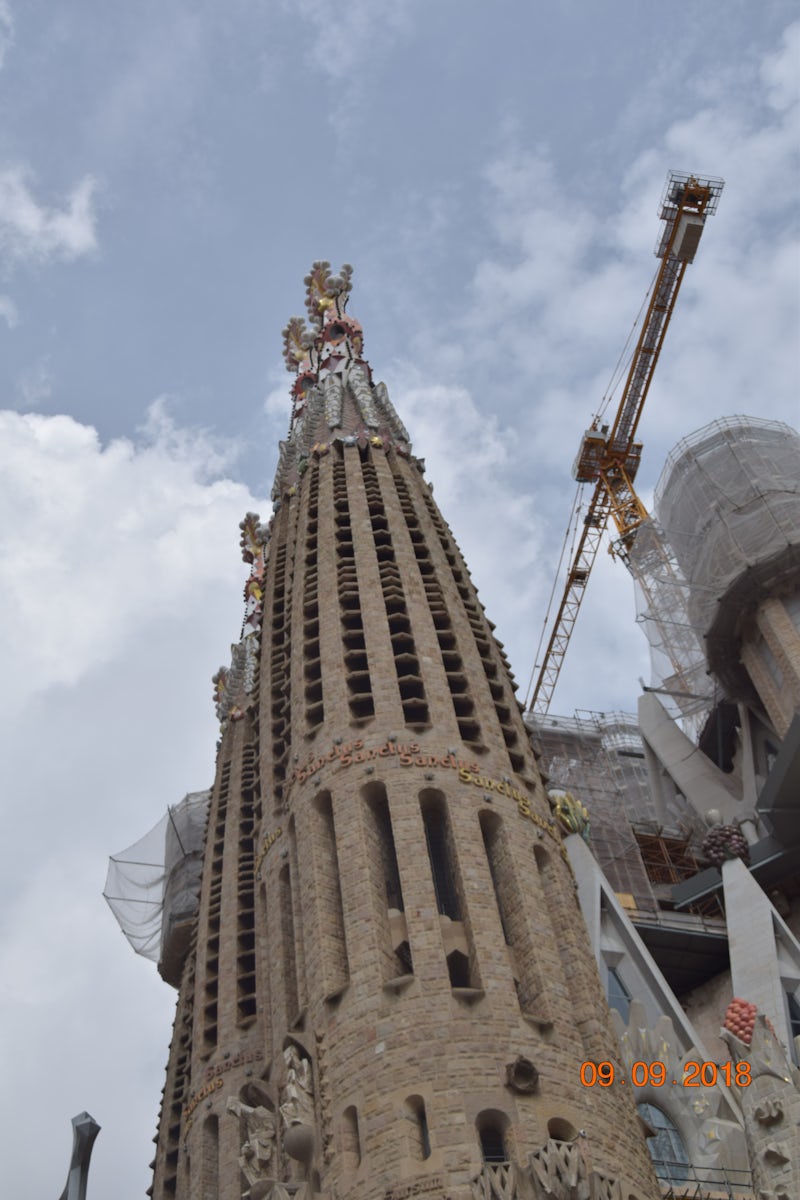 Gaudi's unfinished work