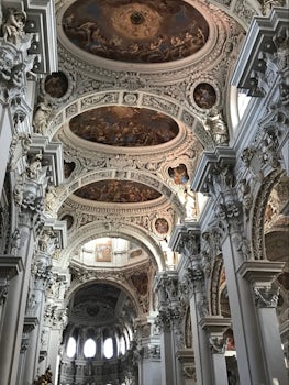 The architecture of baroque churches was astounding