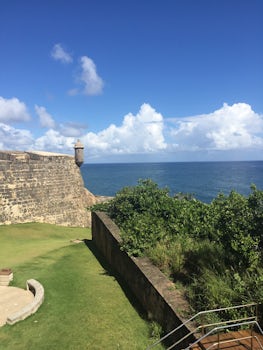 Fort in Old San Juan ( the large one)