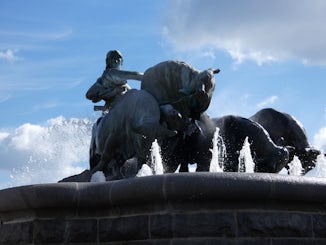 Gefion fountain in Kopenhagen