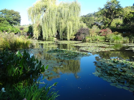 Monet's Garden - the famous lily pond