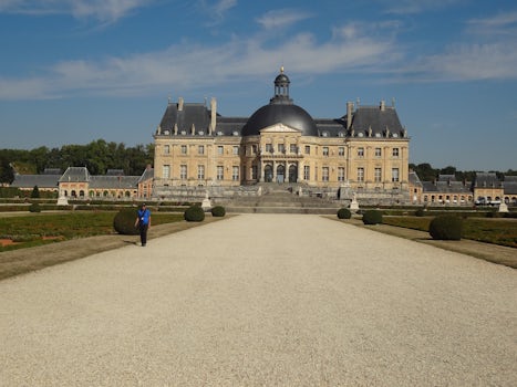 Vaux Le Vicomte Palace  - they filmed the Bond movie, "View to a Kill"