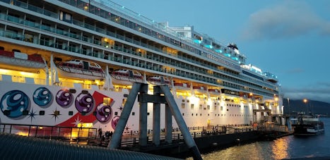 The majestic Norweigan Pearl