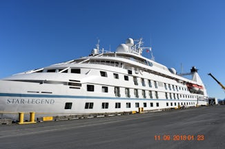 Star Legend docked in Seward