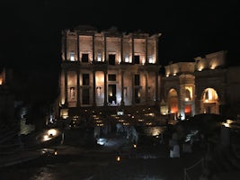 Celsus Library that evening