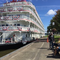 ACL America docked riverside