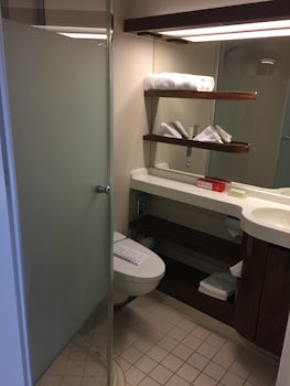 Bathroom on cabin 14846 Norwegian Getaway