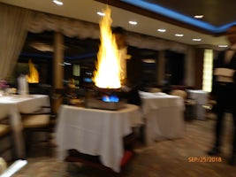 Princess grill and flambe!