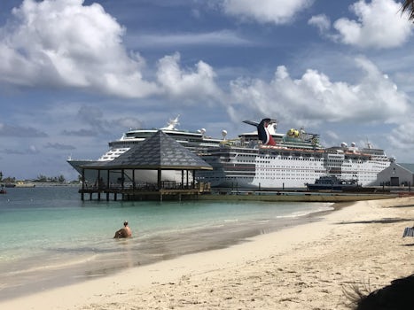 Nassau cruise port from British Colonial Hilton