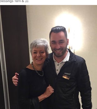 this is Terri Brophy with JJ at our last meeting at the Kempinski Hotel in