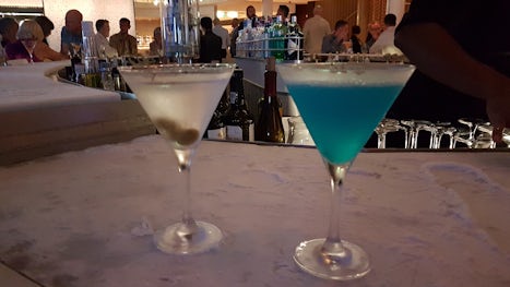 Martini bar cocktails