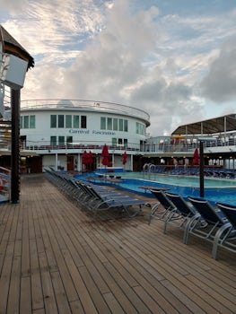 Pool deck