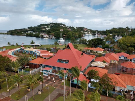 St. Lucia port area