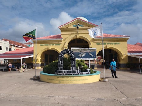 St. Kitts Port area
