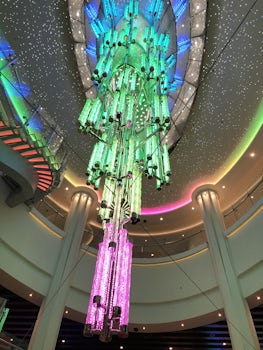 The grand chandelier.
