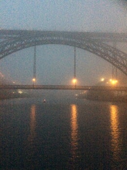 Porto mist in the morning
