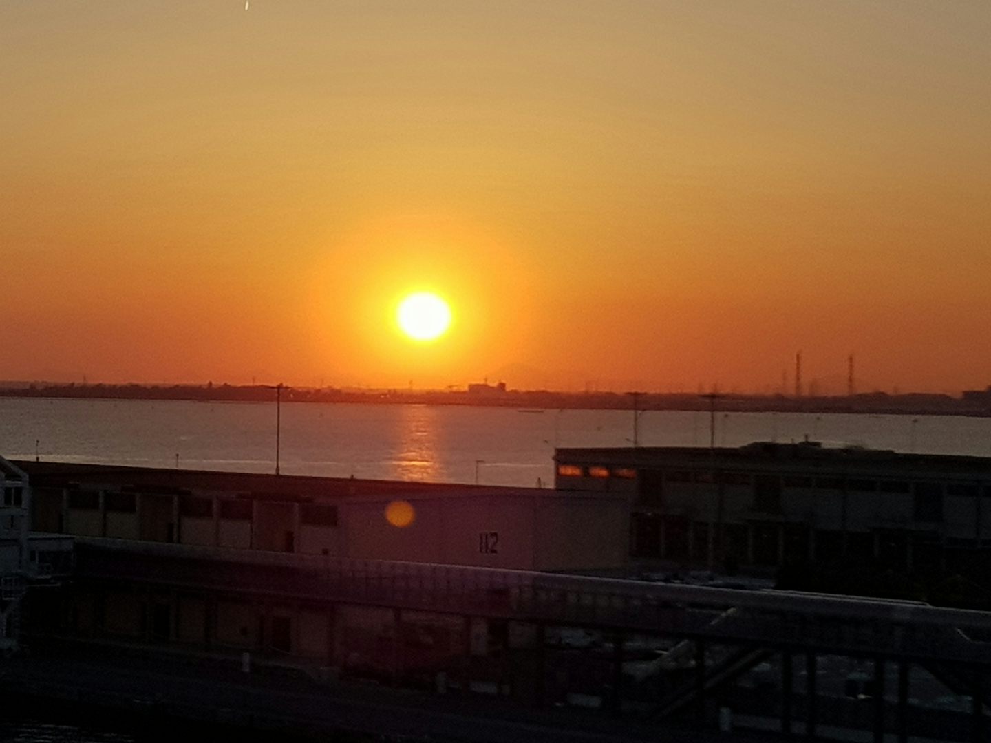 Sunset over Venice