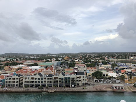 Bonaire view from ship (port side)