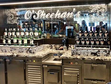 O'Sheehan's fake liquor display