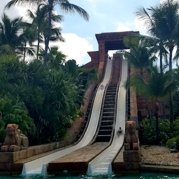 One of the awesome slides at Atlantis