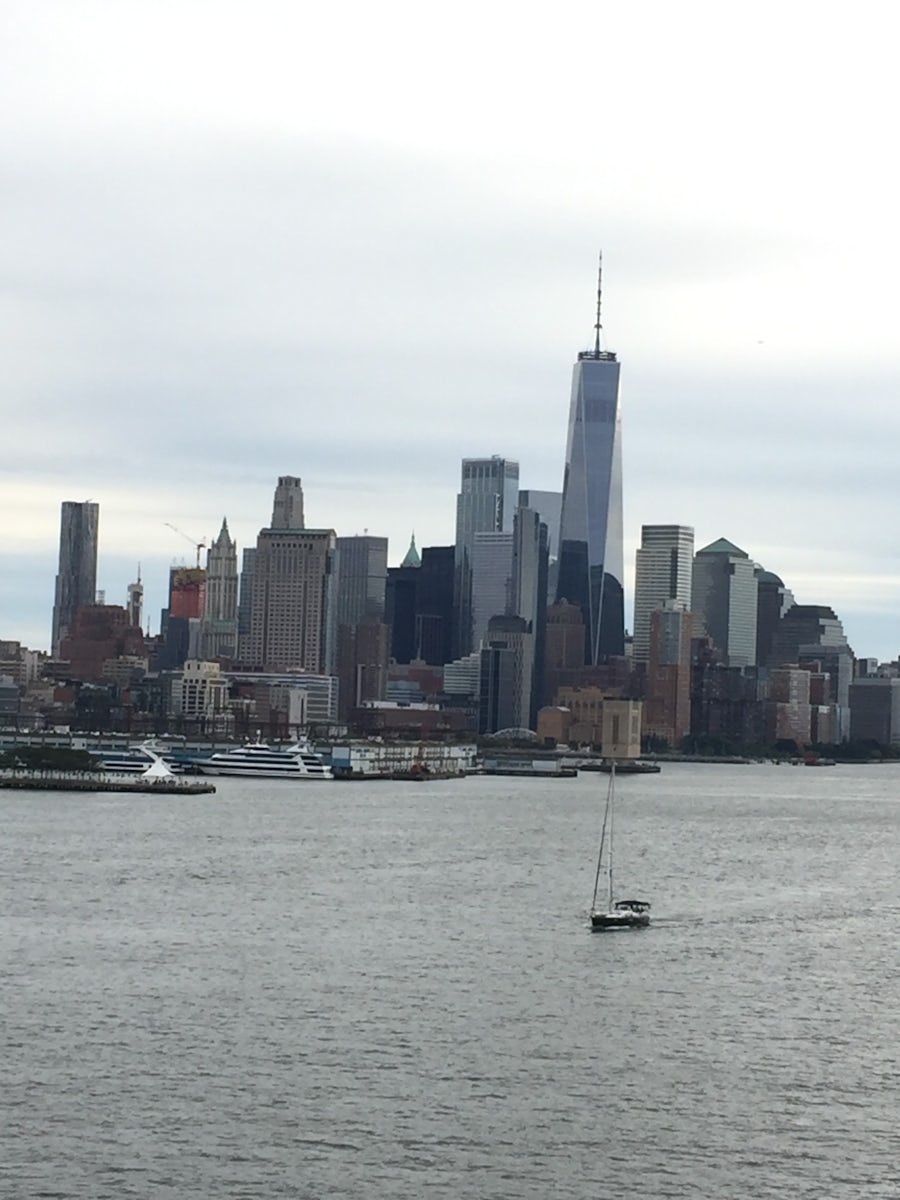 Sailing down the Hudson River