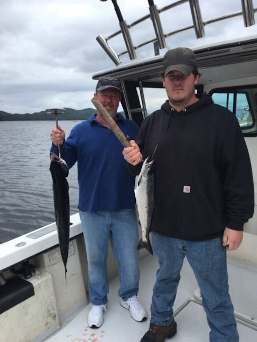 Jim & Chris Salmon Fishing Trip in Ketchikan