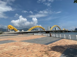 Dragon bridge in Da Nang