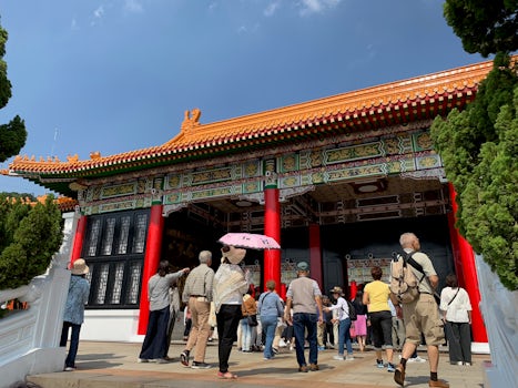 Entrance to Martyr's shrine in Taiwan