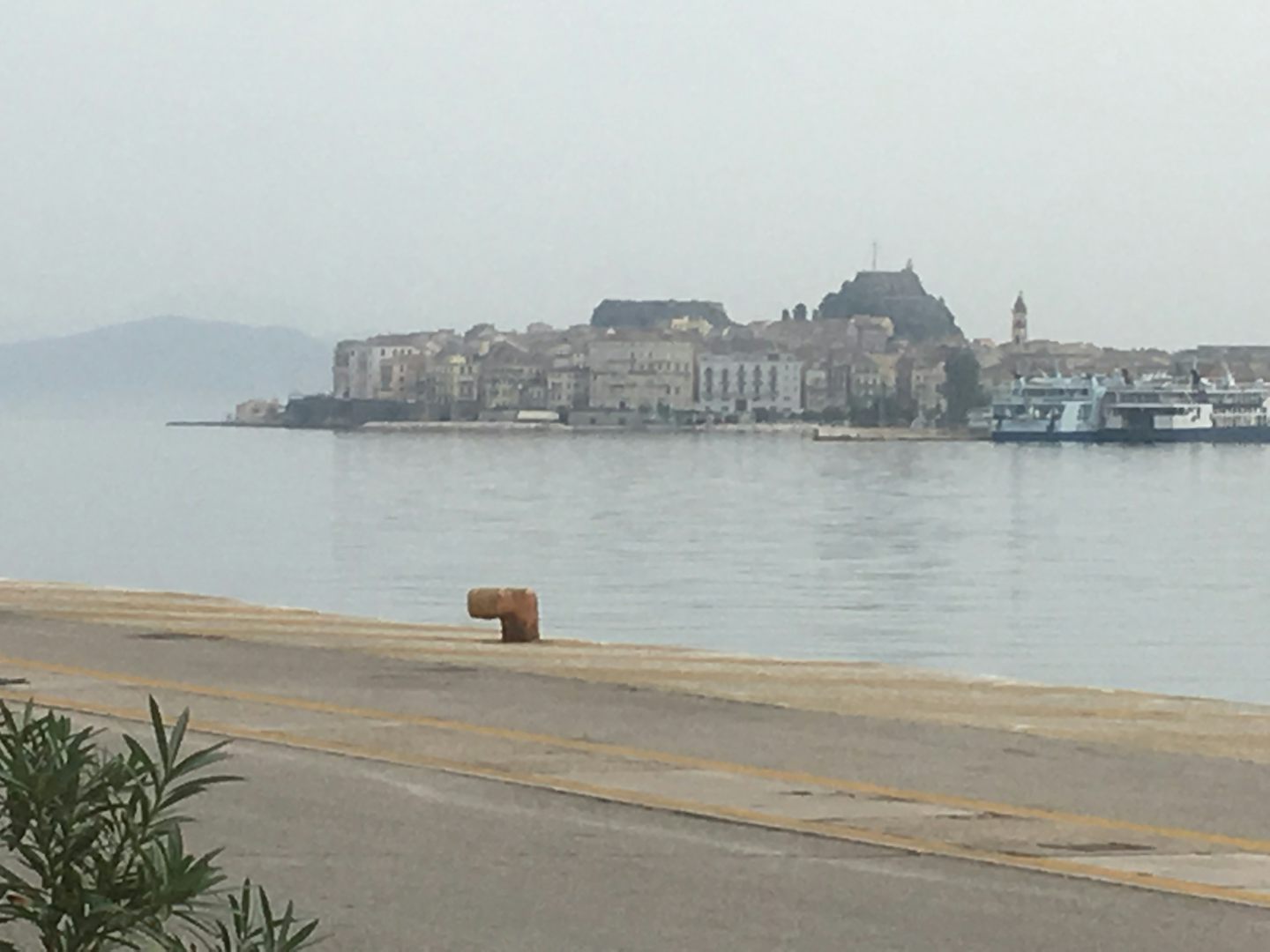 Leaving Corfu