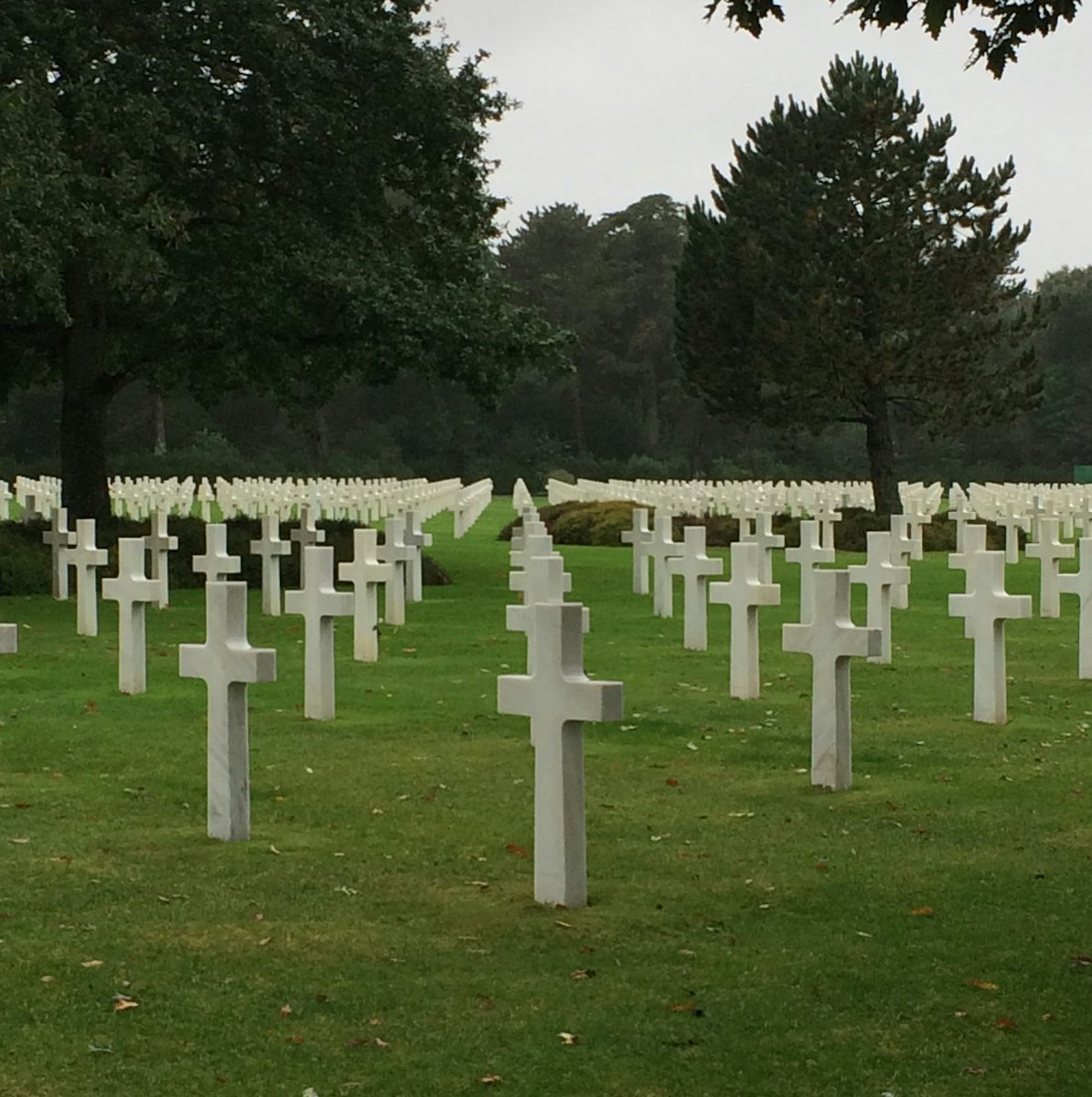 Normandy cemetery for US troops