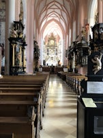 St. Michael’s Basillica outside Salzburg where Maria & Captain Von Trapp