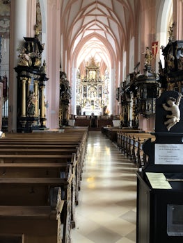 St. Michael’s Basillica outside Salzburg where Maria & Captain Von Trapp