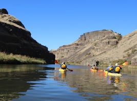 Kayaking on the Palouse River