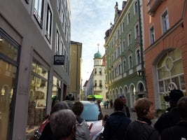 Old Town area of Passau, Germany