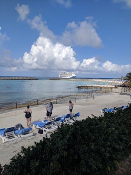 View from Great Stirrup Cay