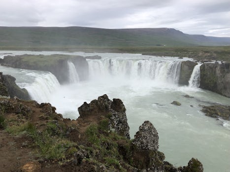 Beautiful Icelandic waterfall