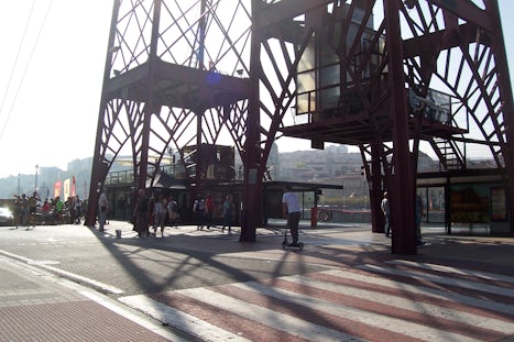 The Bilbao transporter bridge