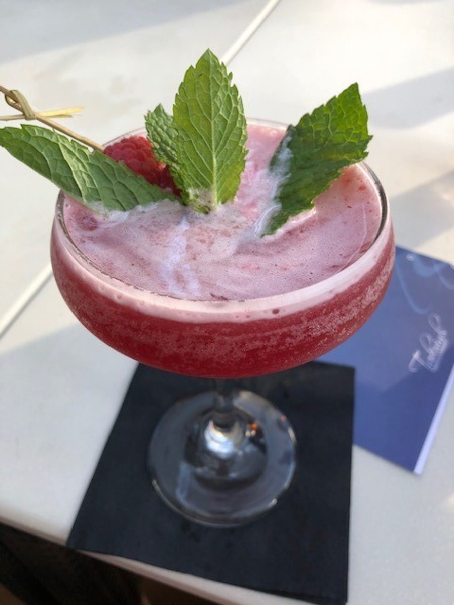 Most beautiful raspberry cocktail!
