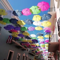 Umbrellas in San Juan