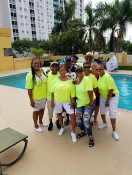 Prior to going!  Had a blast in Miami.. Hampton Inn and Suites, Best hotel