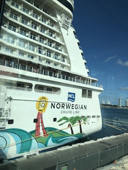 Norwegian Getaway at the Miami Port