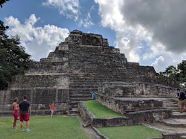 Mayan ruins at Chacchoben